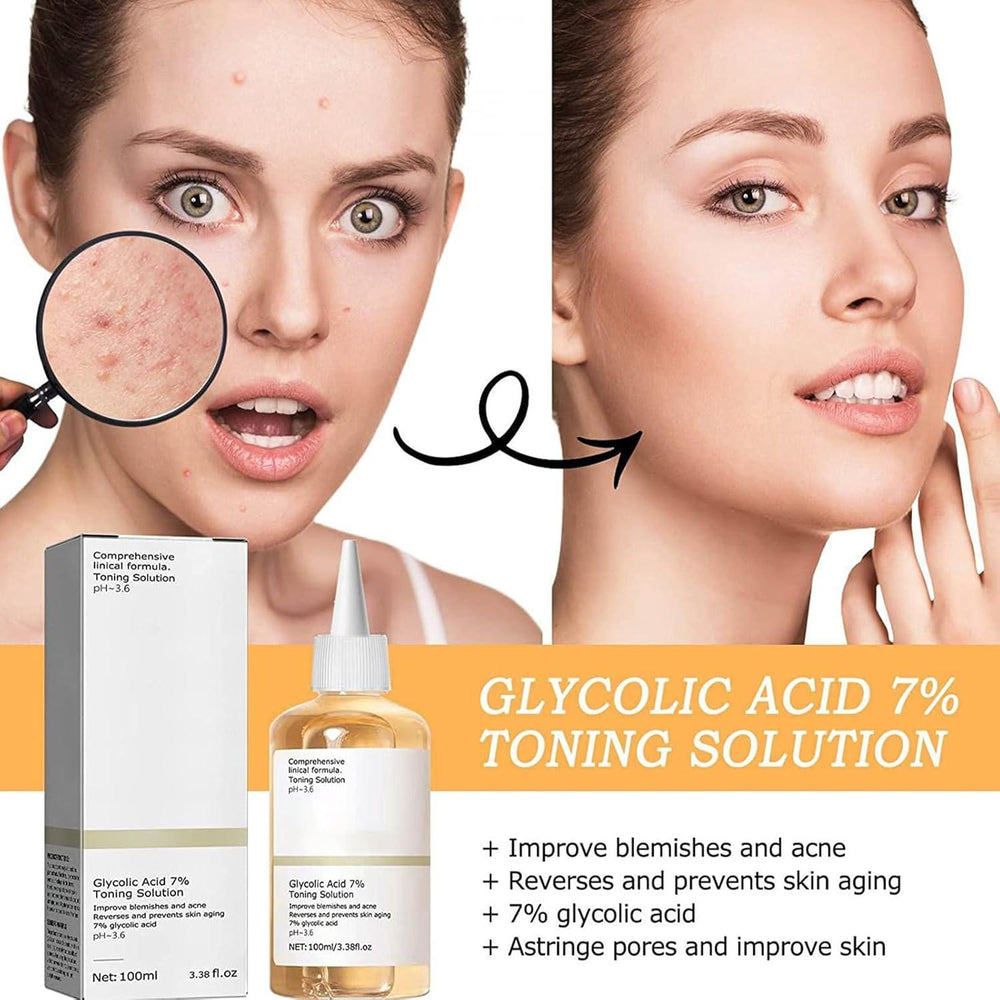 100ml Glycolic Acid 7% Toning Solution